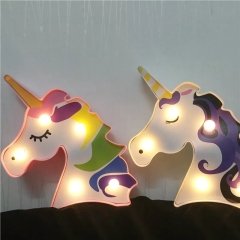 Unicorn Tasarımlı Led Gece Lambası