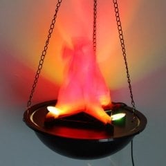 Alevli Zincirli Ateş Lamba