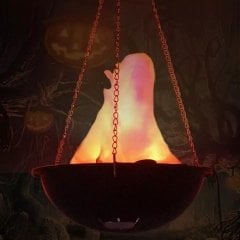 Alevli Zincirli Ateş Lamba
