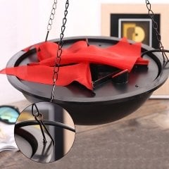 Alevli Zincirli Ateş Lamba