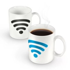 Sihirli Wireless Tasarımlı Isıya Duyarlı Kupa Bardak
