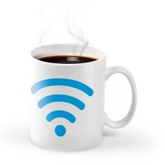 Sihirli Wireless Tasarımlı Isıya Duyarlı Kupa Bardak