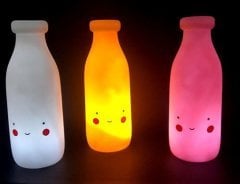 Süt Şişesi Tasarımlı Ledli Gece Lambası