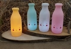 Süt Şişesi Tasarımlı Ledli Gece Lambası