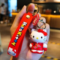Hello Kitty Anahtarlık Çanta Aksesuarı Süsü