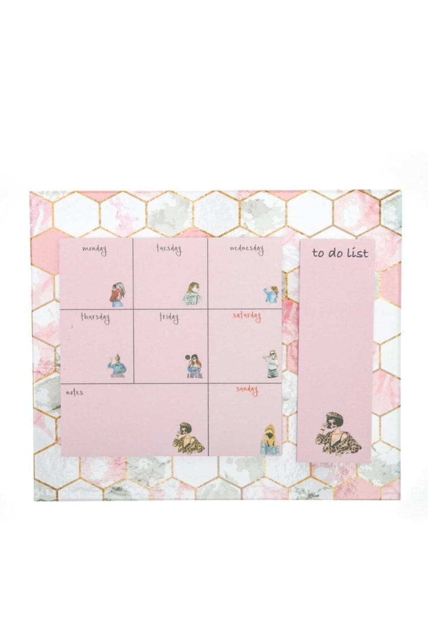 Özel Tasarım Haftalık Planlayıcı Planner