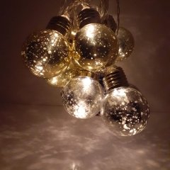 Gold Gri Ampul Şerit Led Işık