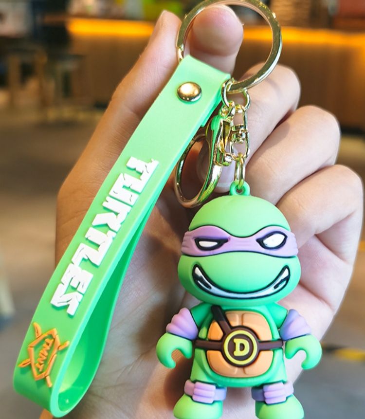 Ninja Kaplumbağalar Donatello Anahtarlık Çanta Aksesuarı Süsü