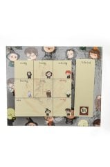 Harry Potter Tasarım Haftalık Planlayıcı Planner