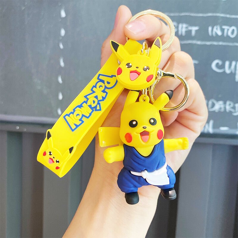 Pokemon Pikachu Pikaçu Anahtarlık ve Çanta Aksesuarı Süsü