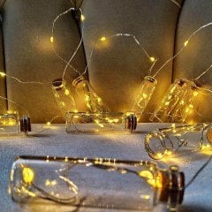 10 lu Tıpalı Kapsül Şişe Şerit Led Işık