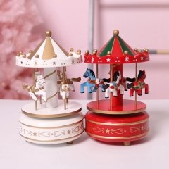 Nostaljik El Yapımı Kurmalı Atlı Karınca Müzik Kutusu