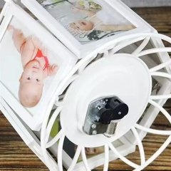 Kurmalı Dönen Müzikli Atlı Karınca Fotoğraf Çerçevesi