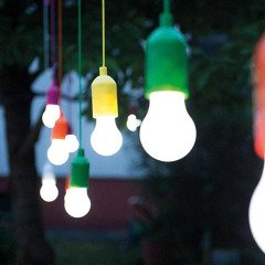 Çek Yak İpli Ampül Lamba Yeşil