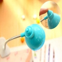 Mandallı Masa Lambası Kitap Okuma Işığı Beyaz