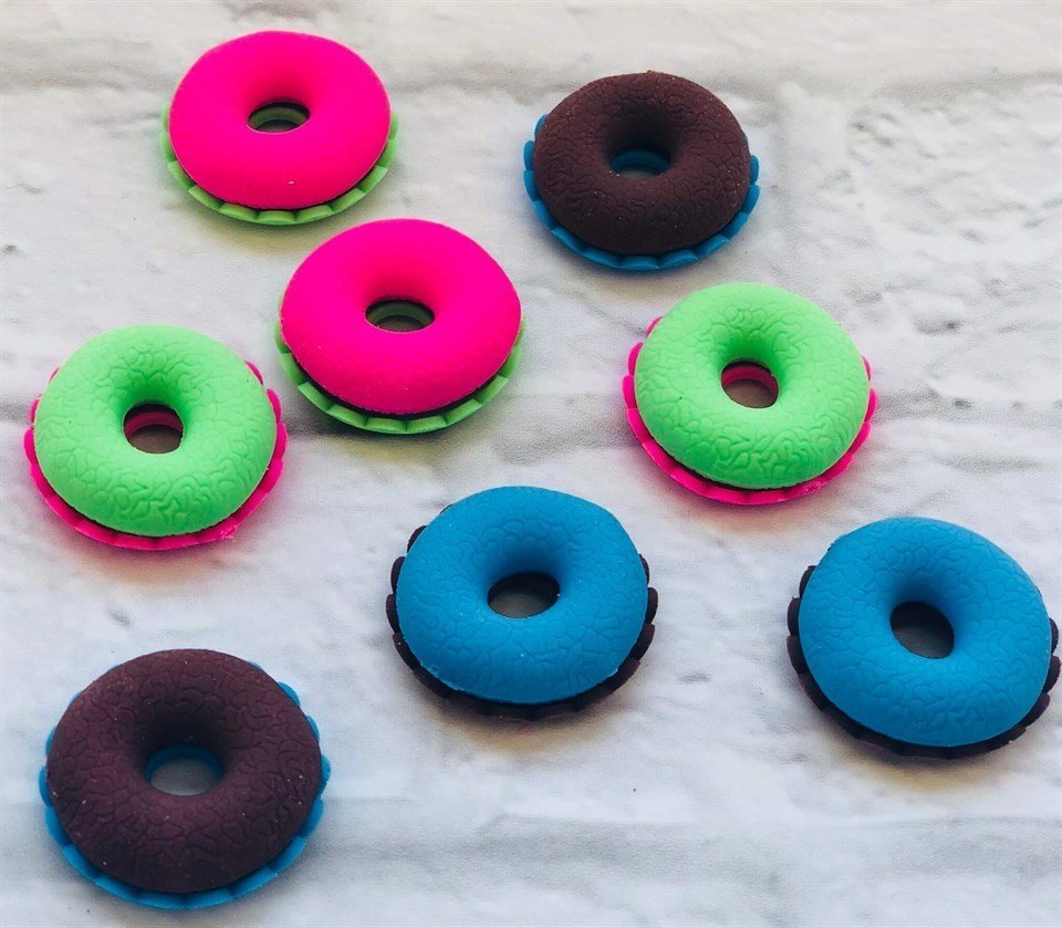 Minik Donut 8'li Silgi Seti
