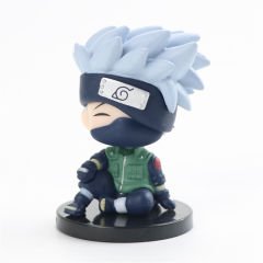 Anime Naruto Kakashi Hatake Oturan Mini Figür