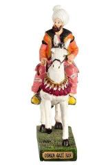 Osman Gazi Han At Üzerinde Osmanlı Biblo