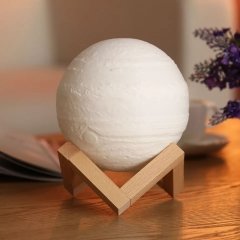 3D Jüpiter Lamba Standlı Gece Lambası