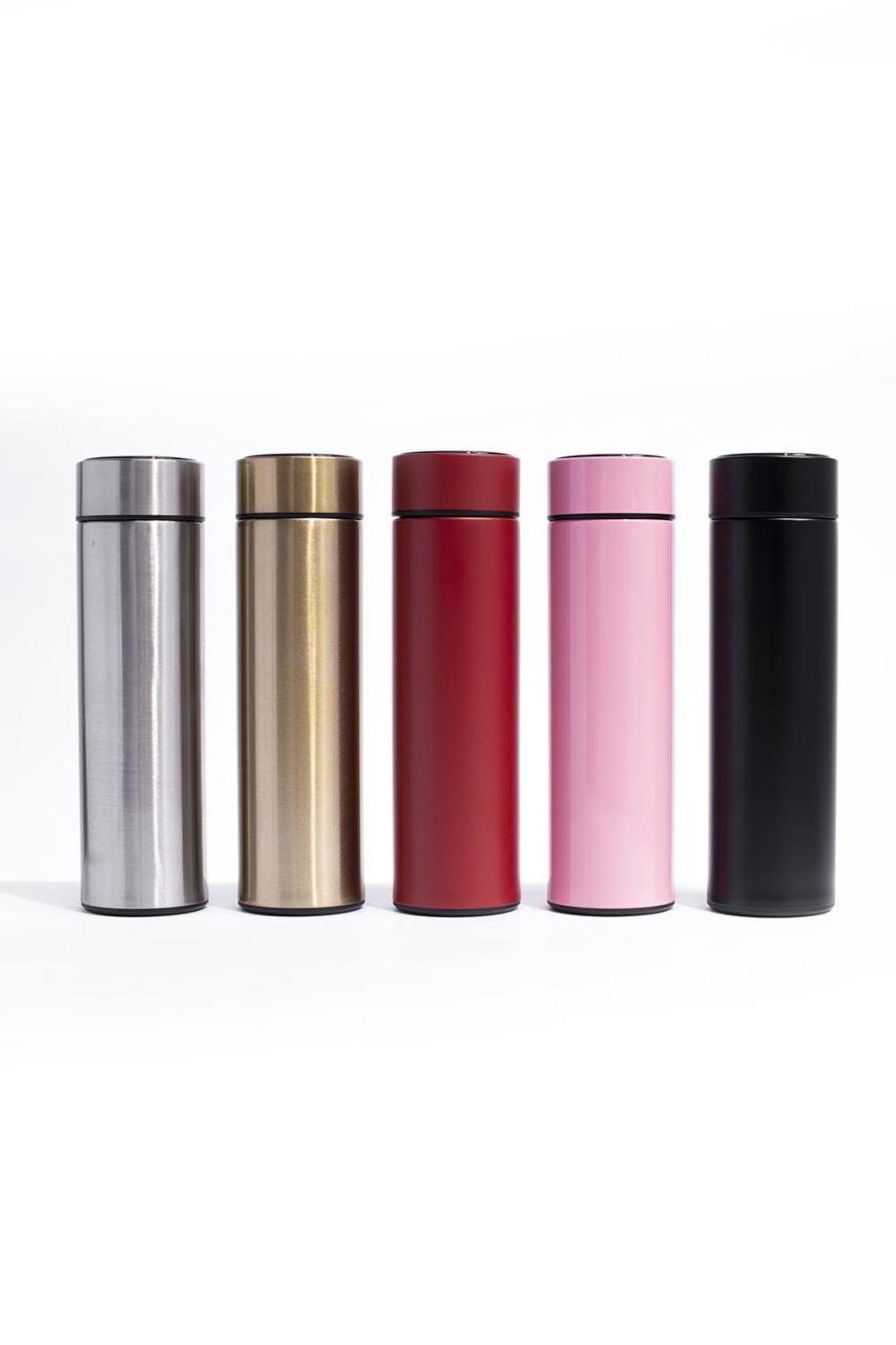 Led Sıcaklık Göstergeli Akıllı Vakumlu Yalıtımlı Paslanmaz Çelik Termos 500 Ml