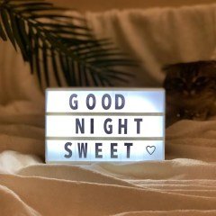 Mini Light Box Işıklı Mesaj Panosu