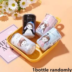 Sevimli Teneke Kutu Görünümlü Islak Mendil Anahtarlık Çanta Süsü İçecek Kutusu Islak Mendil