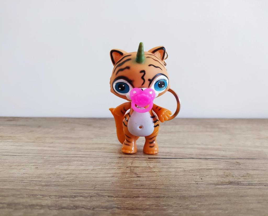 Poopsie Unicorn Kaplan Işıklı Çanta Süsü Anahtarlık 9cm