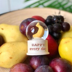 Mini Boy Meyve Işıklı Kar Küresi