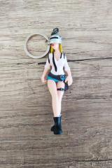 Pubg Oyun 3D Figür Karakter Çanta Süsü Anahtarlık 9cm