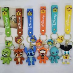 Disney Karakterleri Anahtarlık Çanta Aksesuarı Süsü