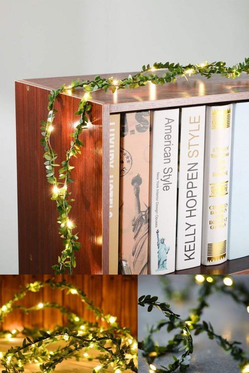 Yapay Yaprak Sarmaşık 5 Metre Peri Led Işık Şerit Led 500 cm