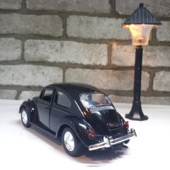 Siyah Metal Vosvos Araba Çek Bırak Model Woswos 1:32 Ölçek