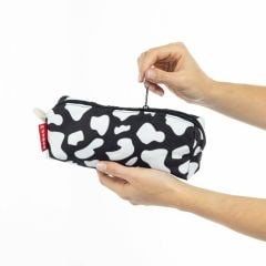 İnek Desen Kalemlik Makyaj Çantası