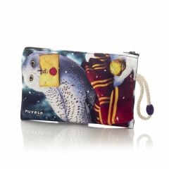 Harry Potter Baskılı Bez Kalemlik Makyaj Çantası