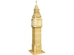 3D Ahşap Puzzle Londra Saat Kulesi Maketi