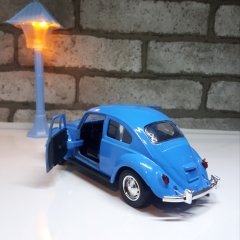 Mavi Metal Vosvos Araba Çek Bırak Model Woswos 1:32 Ölçek