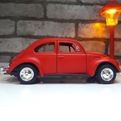 Mat Kırmızı Metal Vosvos Araba Çek Bırak Model Woswos 1:32 Ölçek