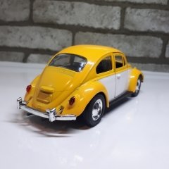 Sarı Beyaz Metal Vosvos Araba Çek Bırak Model Woswos 1:32 Ölçek