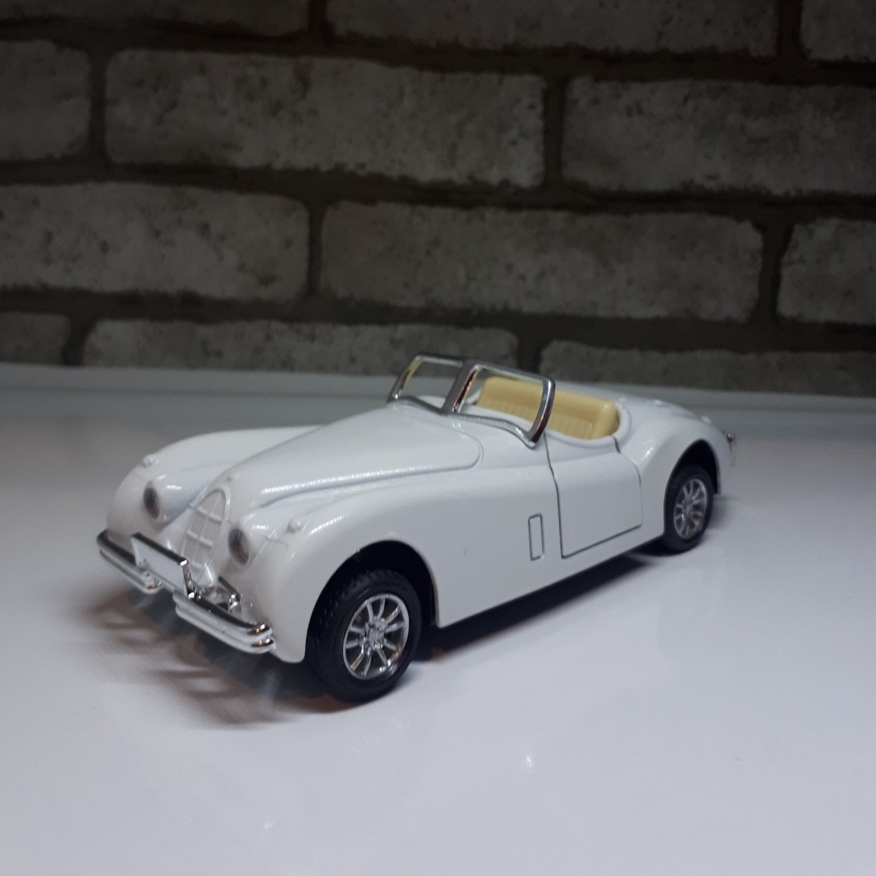 Nostaljik Antika Metal Araba 1:32 Ölçek Çek Bırak Model Klasik Araba