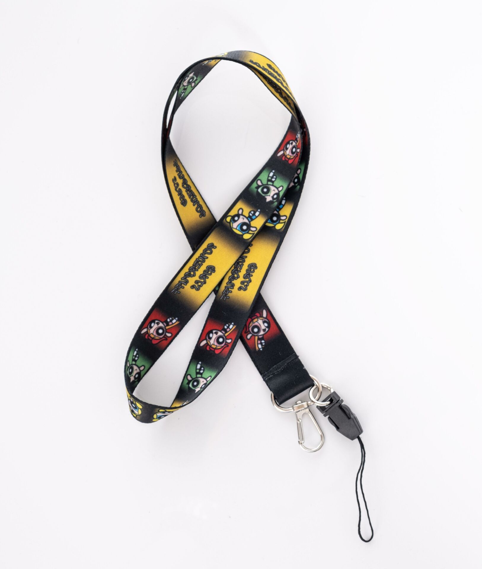 Power Puffgirls Boyun Askı İpi Telefon Askısı Yaka Kartı