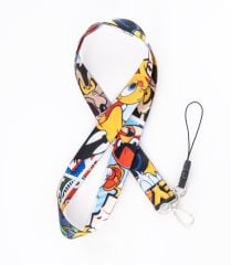 Looney Tunes Boyun Askı İpi Telefon Askısı Yaka Kartı