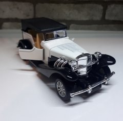 Nostaljik Antika Metal Araba 1:32 Ölçek Çek Bırak Model Klasik Araba