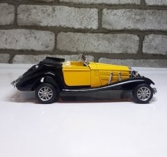 Nostaljik Antika Metal Araba 1:32 Ölçek Çek Bırak Model Klasik Araba