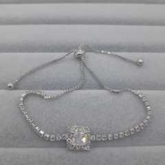 Lüks Kare Zirkon Taşlı Asansörlü Bileklik