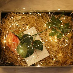 Peri Led Işık 5 Metre Pilli Aydınlatma Şerit Led Saçak Spot Süsleme