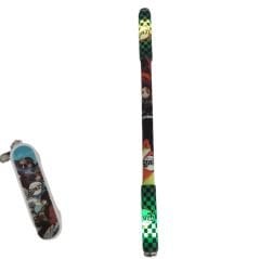 Anime Demon Slayer Tanjiro Kamado Kimetsu No Yaiba İblis Avcısı Renkli Işıklı Led Tükenmez Kalem