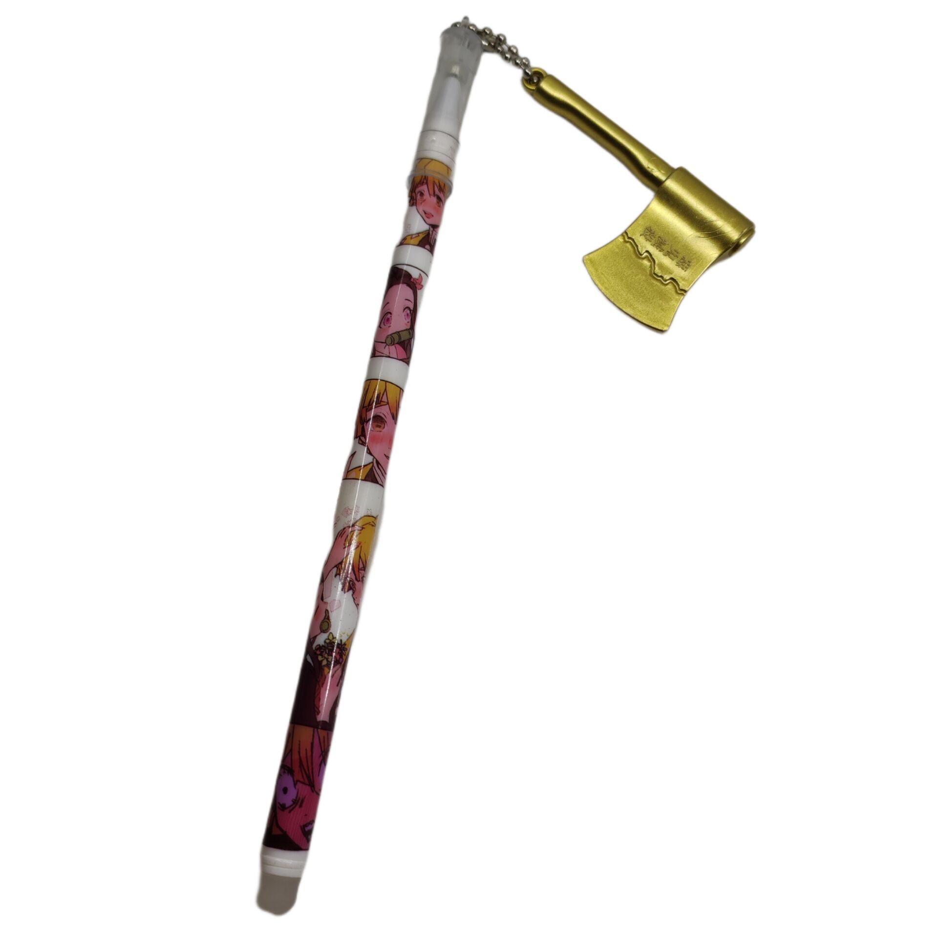 Anime Demon Slayer Kimetsu No Yaiba İblis Avcısı Balta Jel Tükenmez Kalem