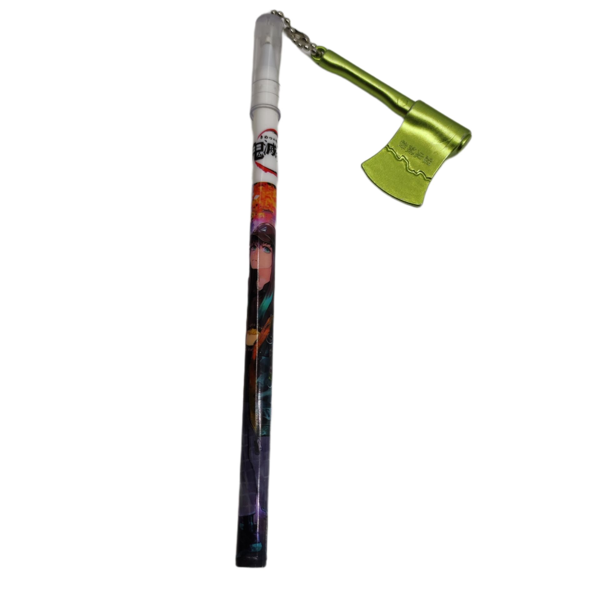 Anime Demon Slayer Kimetsu No Yaiba İblis Avcısı Balta Jel Tükenmez Kalem