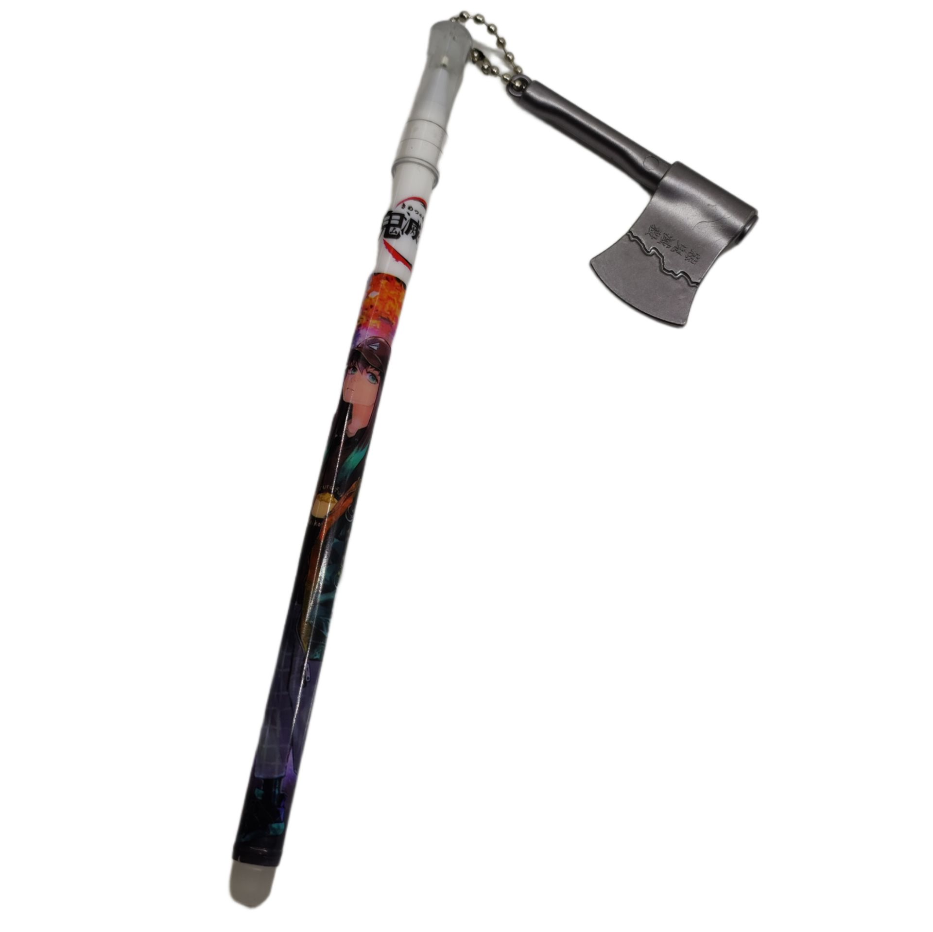 Anime Demon Slayer Kimetsu No Yaiba İblis Avcısı Balta Jel Tükenmez Kalem