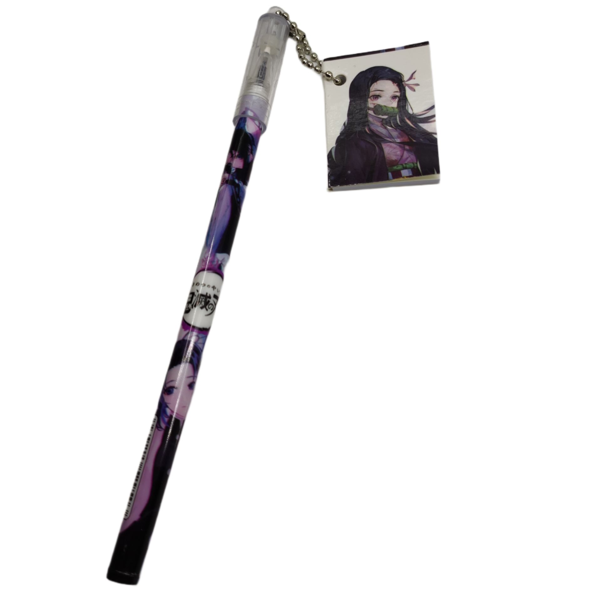 Anime Demon Slayer Kimetsu No Yaiba İblis Avcısı Mini Not Defterli Jel Tükenmez Kalem